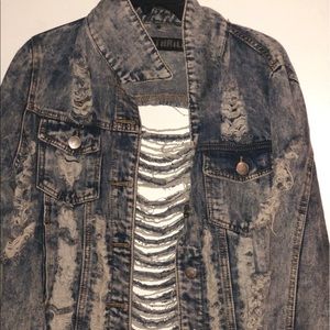 Ripped Denim jacket